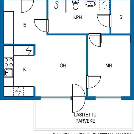 Apartamento 2ndhomes Stylish 1br With Balcony And Sauna In Kamppi Center *