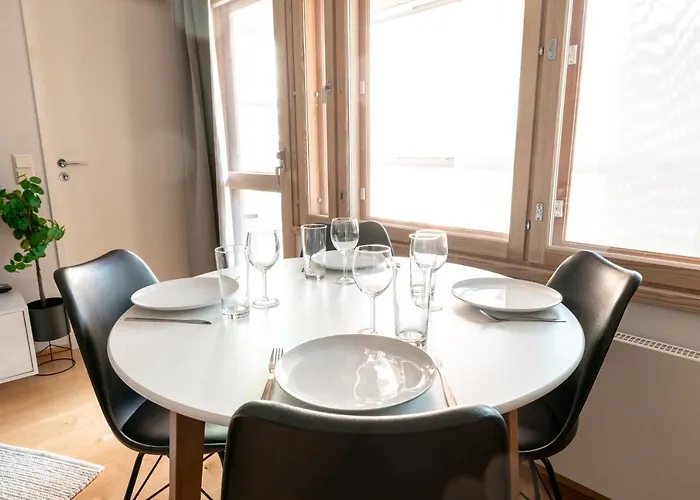 شقة 2ndhomes Stylish 1br With Balcony And Sauna In Kamppi Center هلسنكي